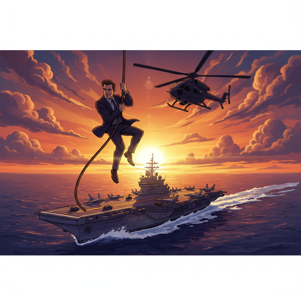 Ethan Hunt em ação no clímax do filme