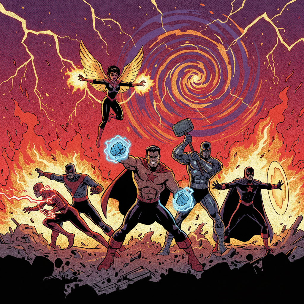 Evento de quadrinhos Avengers Armageddon 2026 Marvel