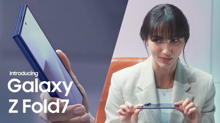 Galaxy Z Fold7: o dobrável mais fino da Samsung com câmera de 200 MP