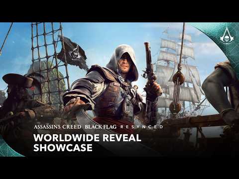 Assassin’s Creed Black Flag Resynced: o remake pirata chega dia 9 de julho e promete reacender a lenda de Edward Kenway