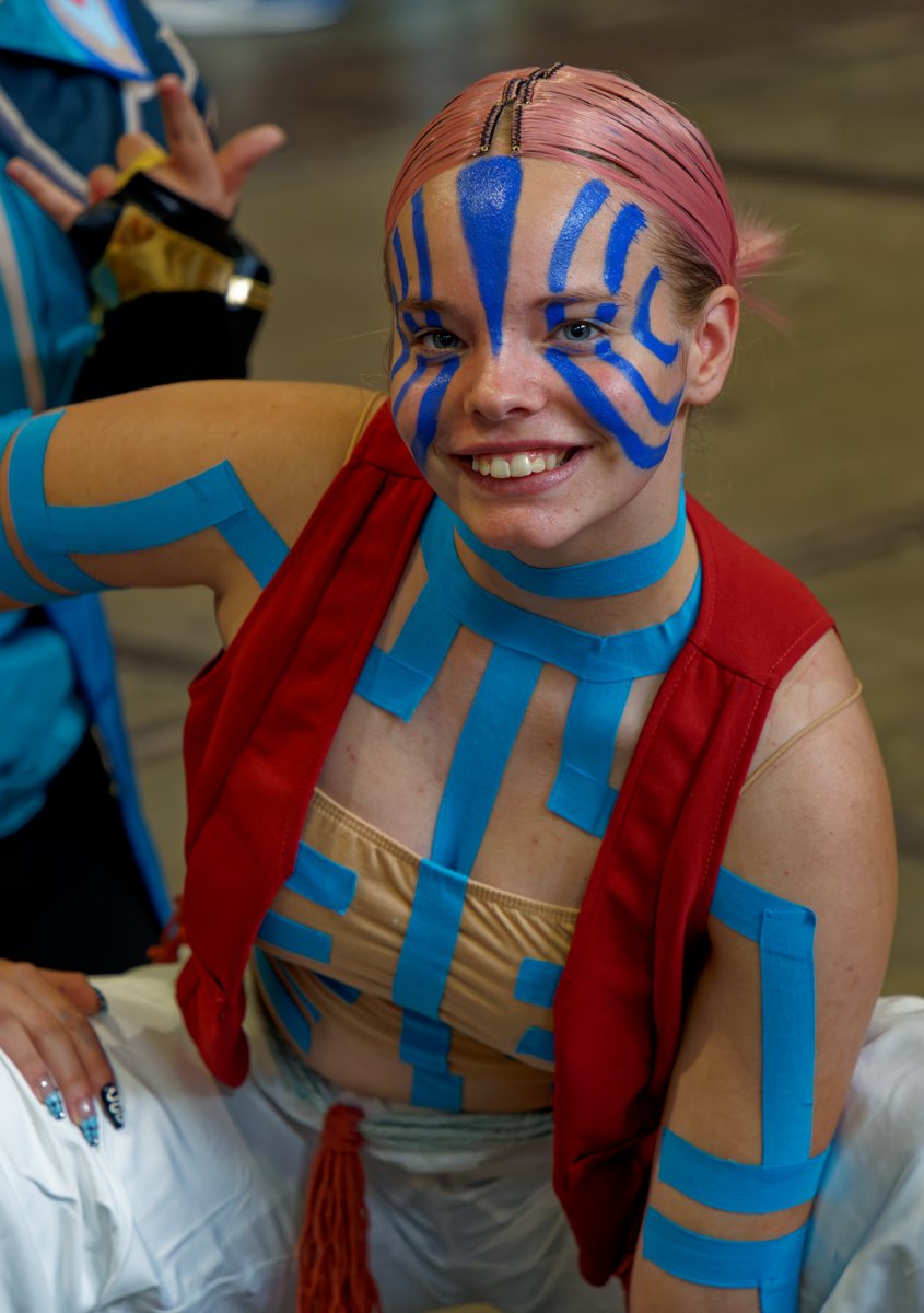 Cosplay de Akaza, Lua Superior de Demon Slayer