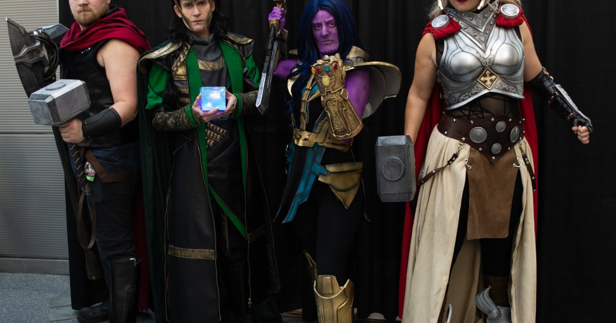 Cosplay dos Vingadores na New York Comic Con