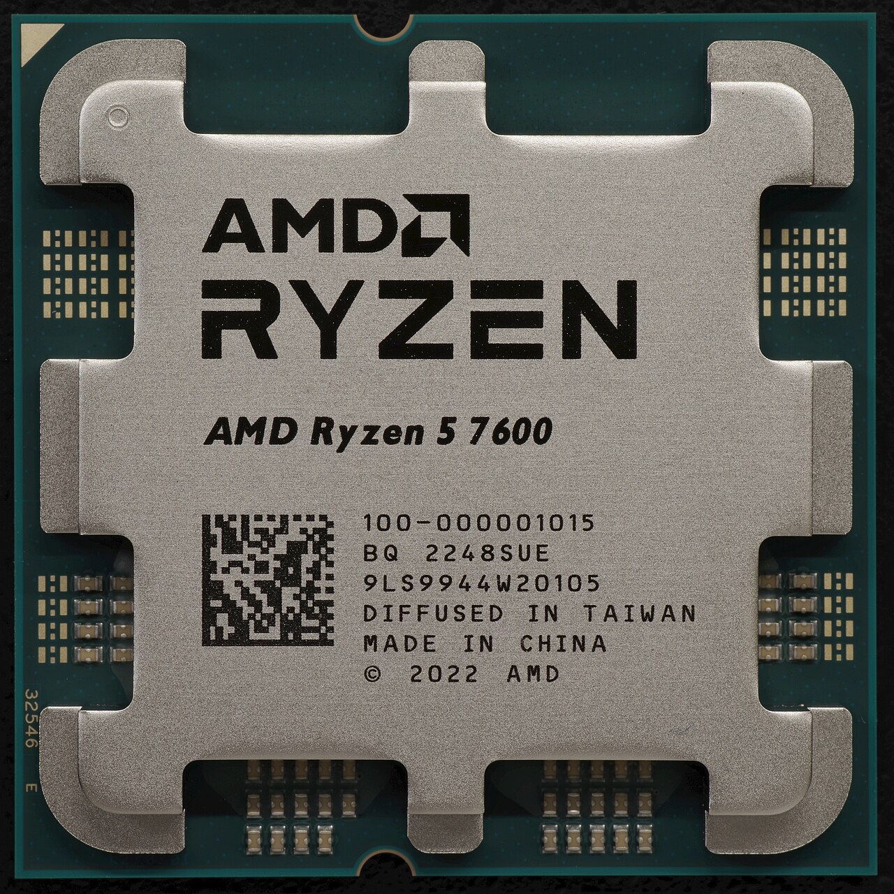 Processador AMD Ryzen em soquete AM5
