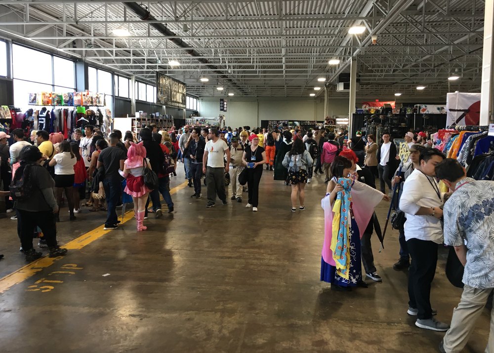 Público em convenção de anime