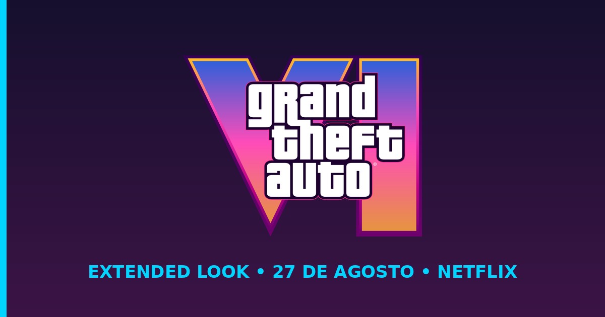 GTA 6: An Extended Look chega dia 27 de agosto na Netflix — o que esperar do novo olhar sobre Vice City