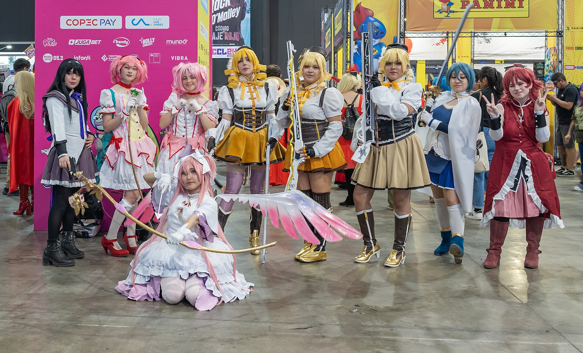 Cosplay de Puella Magi Madoka Magica na Comic Con 2024