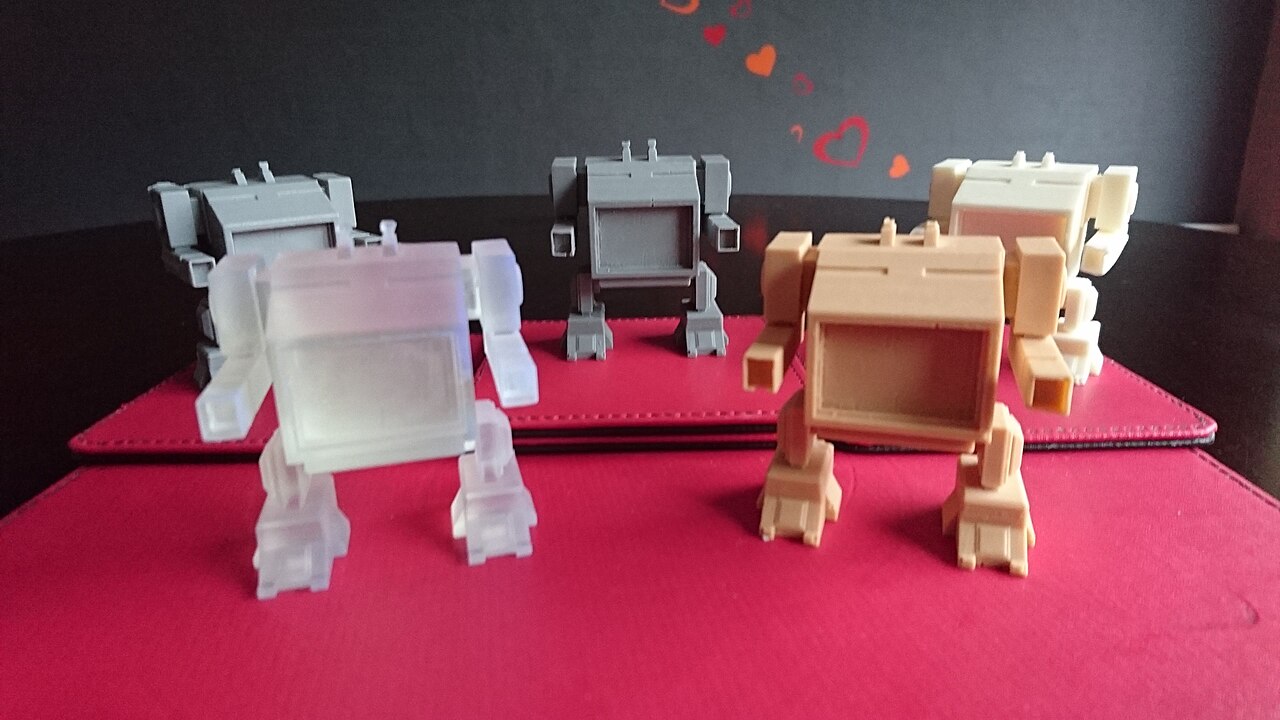 3D Printed Mecha Chibis