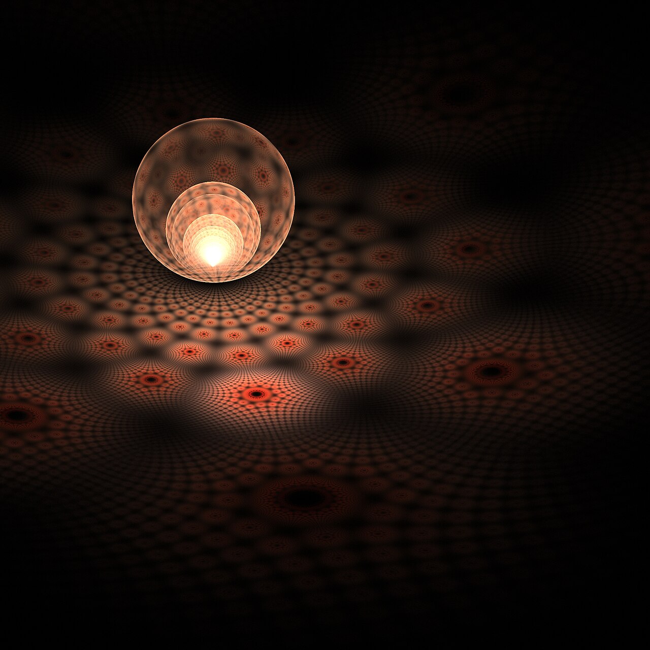 Apophysis 3D fractal ball