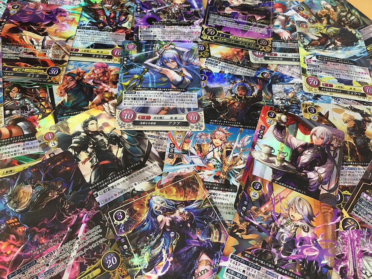 Cartes Fire Emblem Cipher Fates