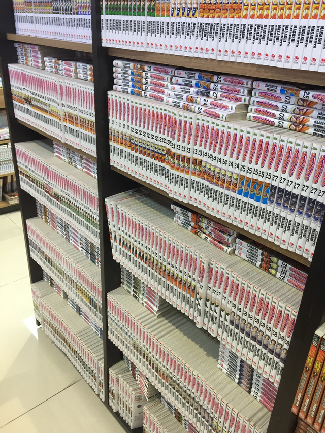 Manga bookshop in Hanoi, Vietnam