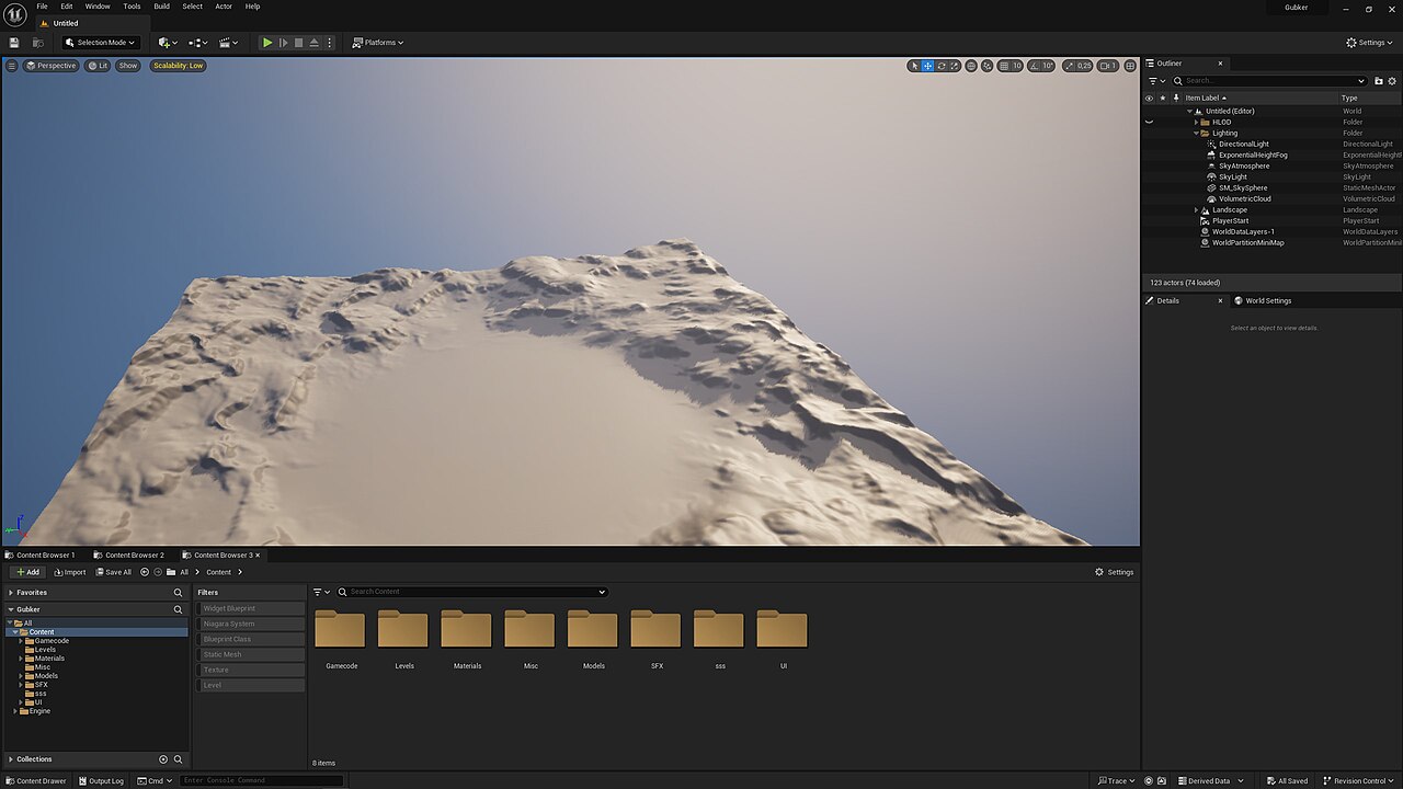 Unreal Engine 5 Interface