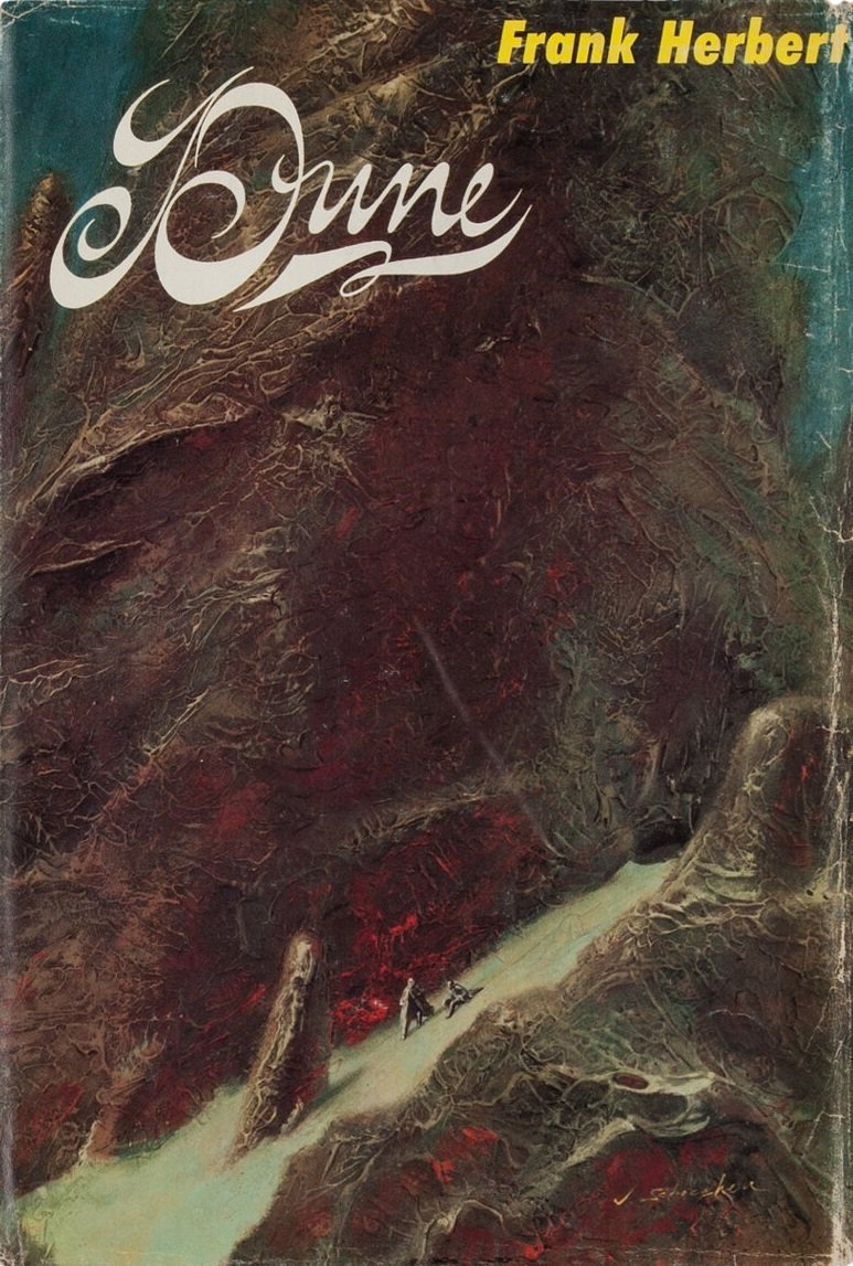 Dune by Frank Herbert first edition cover