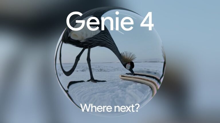 Google anuncia Genie 4: IA capaz de gerar mundos interativos com som em tempo real