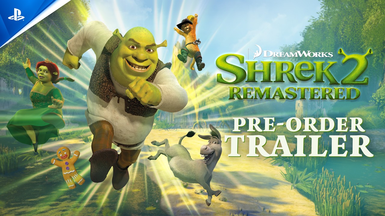 Shrek 2 Remastered é anunciado com trailer inspirado em GTA 6 e data de lançamento