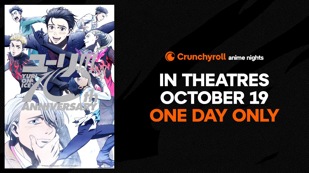 Yuri!!! on ICE: anime celebra 10 anos com exibição especial nos cinemas hoje